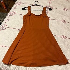 Orange dress